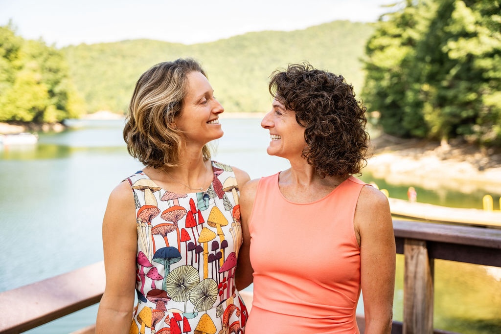 Jess and Jody co-owners of Nantahala Weddings & Events