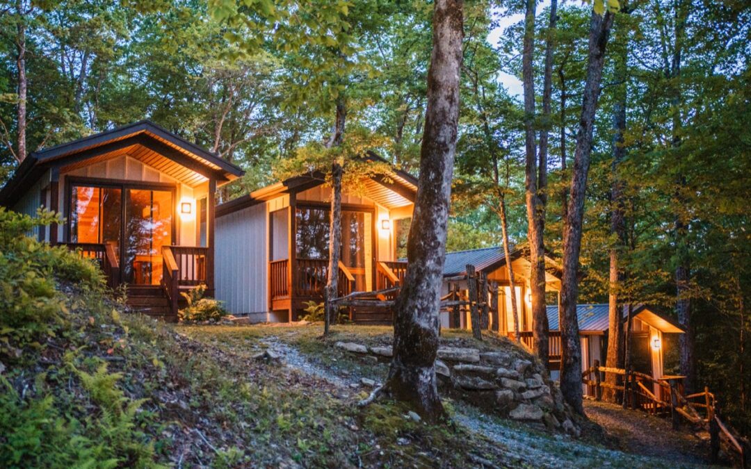 Tiny houses, Lake Nantahala