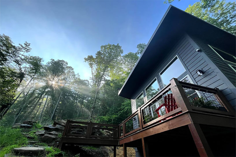 window suite at Nantahala weddings and events center